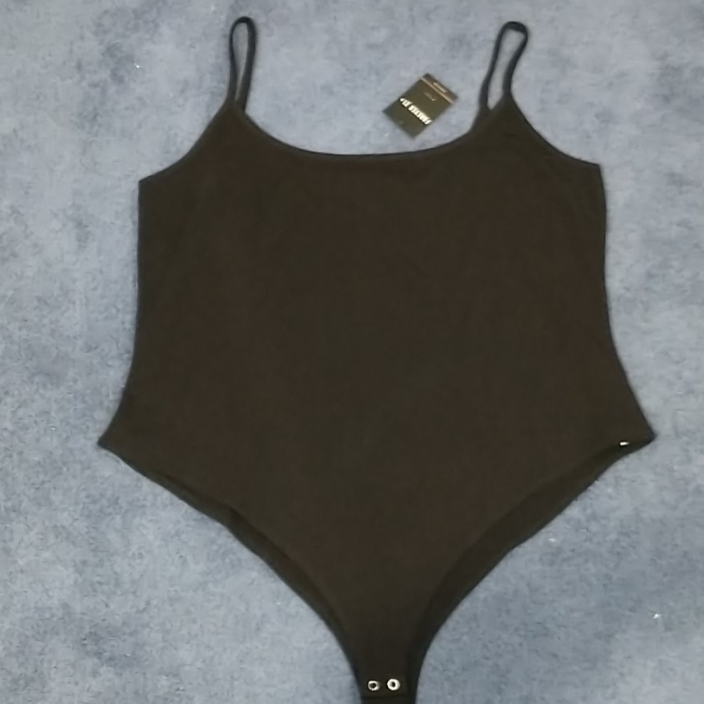 Forever 21 Black Body Suit 3x New w/tags